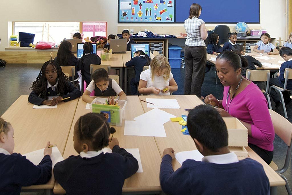 Generic education classroom students pupils St Lukes Wolverhampton