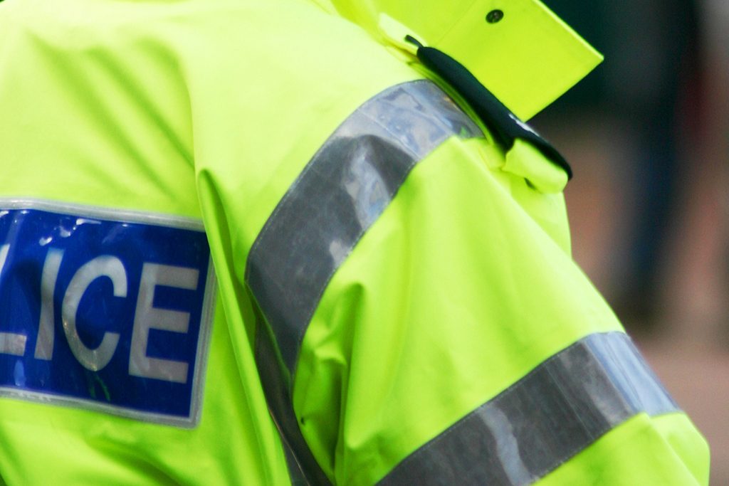 Police attend incident.